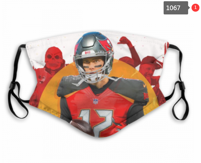 NFL Tampa Bay Buccaneers #2 Dust mask with filter